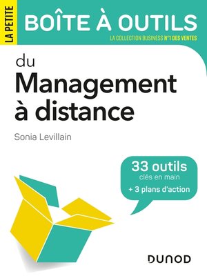 cover image of La petite boîte à outils du management à distance